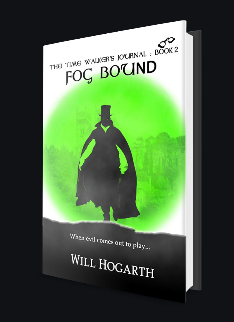 Fog Bound, Serial killer on loose in Durham City, Young Adult Fantasy Thriller, Time Travel, Serial Killer, Victorian